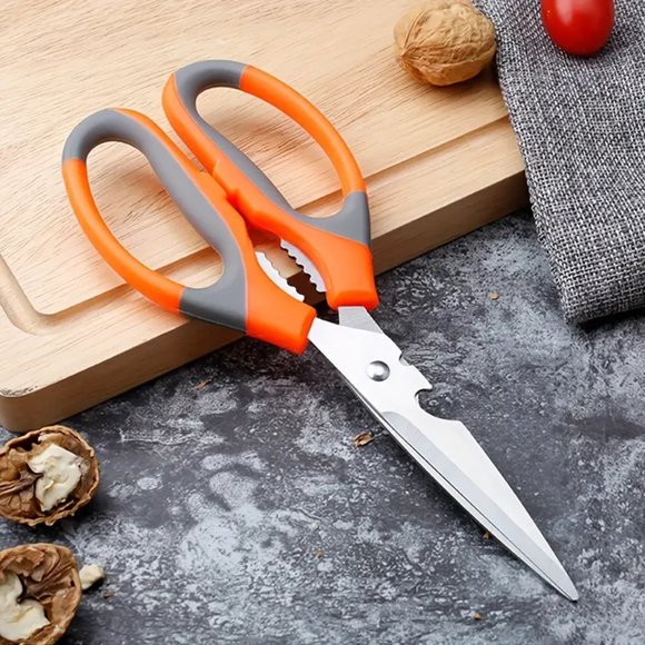Multifunctional Scissors, Stainless Steel Kitchen Tool - Picture 6 of 10